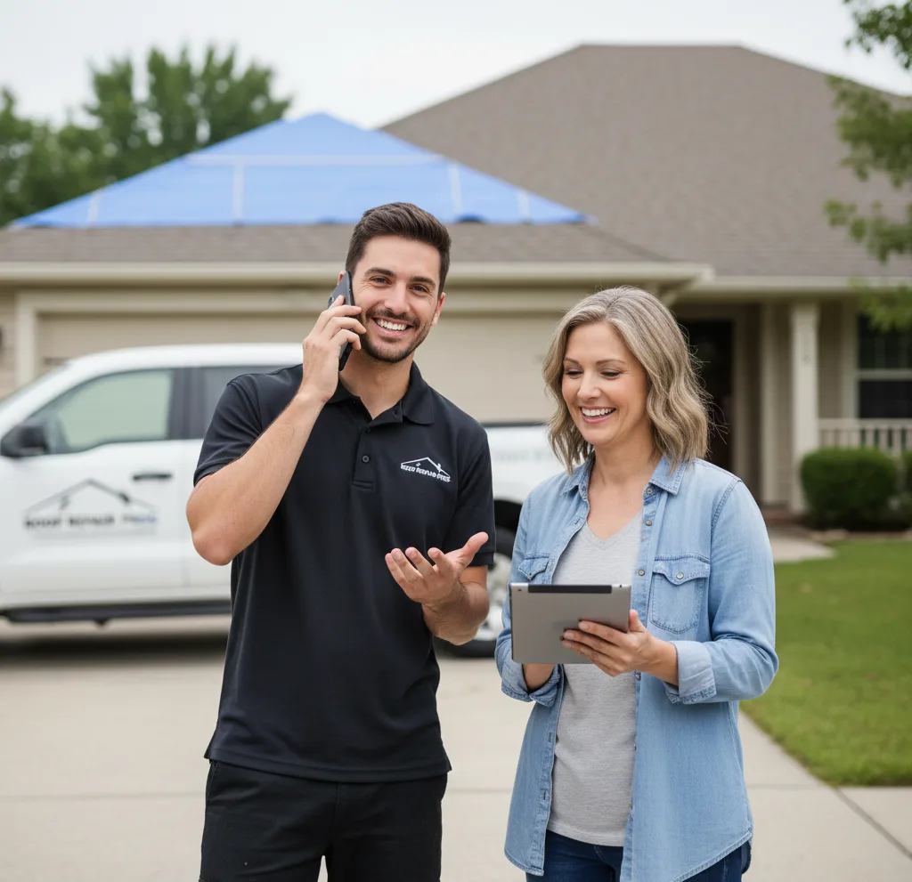 Modern Solutions Roof Repair customer support in Mansfield